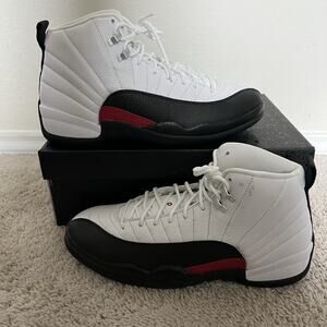 Jordan Athletic Shoes White Black Red